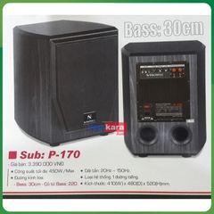 Loa sub siêu trầm Nanomax P170 (Bass 30)