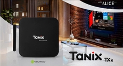 BOX TIVI TANIX TX6 RAM 4G. ROM 32G. 64G CÓ BLUETOOTH, WIFI MẠNH - HÀNG CHÍNH HÃNG