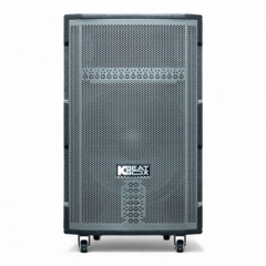 Loa kéo di động ACNOS 15S3, Công suất 500w ,Kèm 2 micro