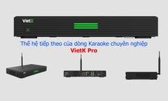 Đầu Karaoke VietK Pro 4TB, Online, Youtube