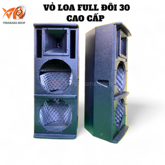 Vỏ loa full 30 3 tấc đôi, bông tiêu âm VLF12-TA