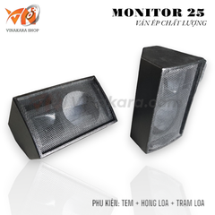 Vỏ loa monitor 25 2,5 tấc, ván ép cao cấp, VLMT-25