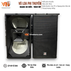 Vỏ loa phi thuyền 30 3 tấc đôi, ván ép Malaisia |VPT1202