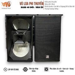 Vỏ loa phi thuyền 40 4 tấc đôi (Ván ép Malaisia)