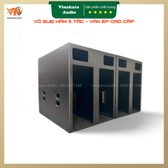 Vỏ sub hơi 5 tấc VS18, ván ép cao cấp titan