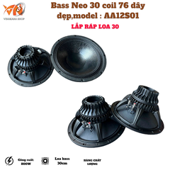 Bass Neo 30 coil 76 dây dẹp,model : AA12S01