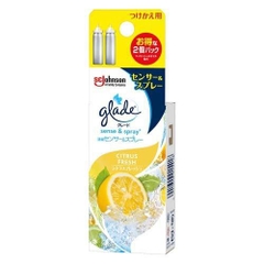 Lõi máy thơm phòng Glade- Fresh (18mLx2 hương chanh) - Hàng Nhật nội địa