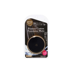 Phấn nước TG Premium Cushion màu đen cho da dầu (tone tự nhiên) Hàng Nhật nội địa