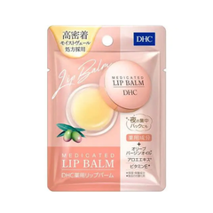 Son Dưỡng Môi Dạng Hũ DHC Medicated Lip Balm 7.5g - Hàng Nhật nội địa