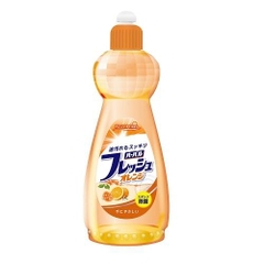 Nước rửa chén bát trung tính hương cam Rocket 600g - Hàng Nhật nội địa