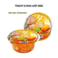 Thạch vị đậu hũ hạnh nhân, vị dưa lưới, vị trái cây đủ vị 300g - Hàng Nhật nội địa