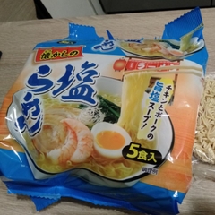 Mì Ramen Hokusen túi 5 gói 90g - Hàng Nhật nội địa