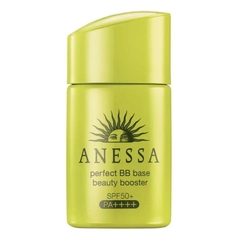 Kem Trang Điểm Chống Nắng BB Tông Màu Sáng Anessa Perfect BB Base Beauty Booster Light 25ml - Hàng Nhật nội địa