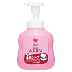 Sữa tắm gội Arau Baby chai 450ml (mẫu mới) - Hàng Nhật nội địa