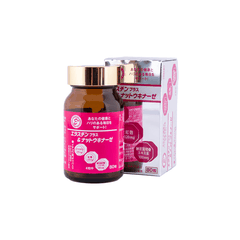 Viên uống phòng ngừa đột quỵ Hokoen Nattokinase & Elastin Plus 80 viên- Hàng Nhật nội địa