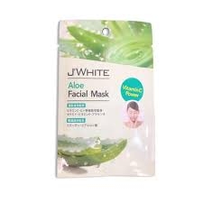 Mặt nạ tinh chất lô hội J'White 25g - Hàng Nhật nội địa