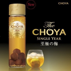 Rượu mơ vàng Choya Single Year 650ml - Hàng Nhật nội địa