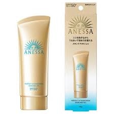 Gel Chống Nắng Anessa Perfect UV Sunscreen Dưỡng Ẩm Bảo Vệ Hoàn Hảo 90g - Hàng Nhật nội địa