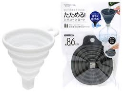 Phễu silicon có thể gấp gọn - Hàng Nhật nội địa