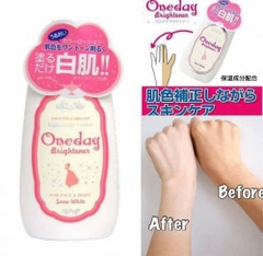 Dưỡng thể trắng da One day brighter - Hàng Nhật nội địa