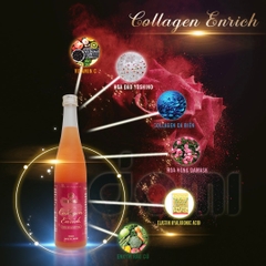 Nước Uống Đẹp Da Thơm Cơ Thể Hebora Collagen Enrich 500ml Nhật Bản - Hàng Nhật nội địa