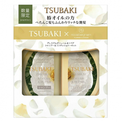 Bộ dầu gội & xả Tsubaki PREMIUM REPAIR 490ml (màu vàng) - Hàng Nhật nội địa