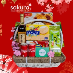 Giỏ quà tết Nhật Bản Xuân Phúc Lộc