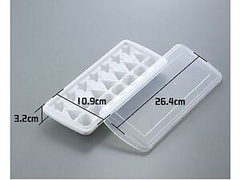 Khay đá 21 viên nhiều hình thù Sanada Seiko (kèm nắp đậy) - Hàng Nhật nội địa