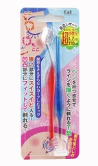 Set 2 dao cạo lông mày lưỡi ngẵn KAI - Hàng Nhật nội địa