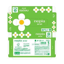 Set 5 hộp khăn giấy ăn Nepia 5x 150 tờ đôi - Hàng Nhật nội địa