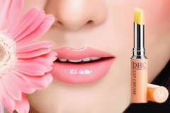 Son dưỡng môi DHC lip cream chiết xuất Oliu giảm thâm không màu- Hàng Nhật nội địa