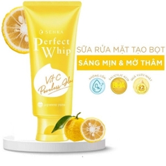 Sữa rửa mặt bổ sung Vitamin C + BHA dưỡng sáng da mờ thâm - Hàng Nhật nội địa