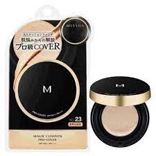 Phấn nước Missha M Magic Cushion tone tự nhiên No.23 ( màu đen cho da dầu, da thường)