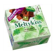 Socola Meiji Melty Kiss Matcha 60g (trà xanh) 2023- Hàng Nhật nội địa