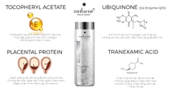 Serum dưỡng trắng chống lão hoá Sakura Placenta CoQ10 Serum