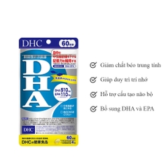 Viên uống bổ sung DHA DHCb 60 ngày - Hàng Nhật nội địa