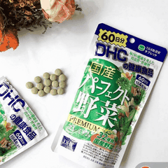 Viên uống bổ sung 32 loại rau củ quả DHC 60 ngày (240 viên) - Hàng Nhật nội địa
