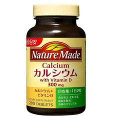 Viên uống Canxi Nature Made nội địa Nhật Bản Super Calcium with Vitamin D