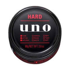 Gel Vuốt Tóc Uno Hard 80g tạo kiểu và giữ nếp tóc tự nhiên- Hàng Nhật nội địa