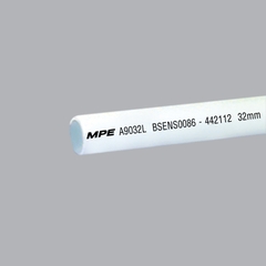 Ống luồn dây điện cứng PVC Ø32mm A9032L MPE