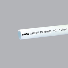 Ống luồn dây điện cứng PVC Ø25mm A9025HV MPE