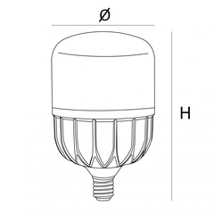 Bóng đèn Led Bulb Nanoco 40W NLB406