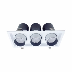 Đèn Led downlight chiếu điểm ba Duhal 3x30W DFC3301