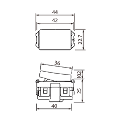 Công tắc WEVH5532/ WEVH5532-7