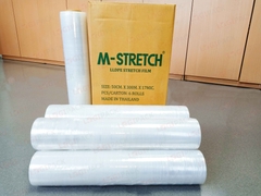 Màng PE M-Stretch _ 50cm x 300m x 17mic _ Nhập khẩu Thái Lan