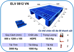 ELV 0812 VN (800 x 1200 x 155 mm)