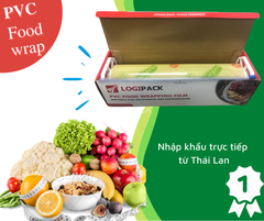 Màng bọc thực phẩm PVC Pure Wrap_Cuộn lớn_ 45cm x 500m