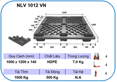 NLV 1012 VN (1000 x 1200 x 140 mm)