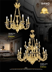 catalogue và bảng giá đèn trang trí SANO 13