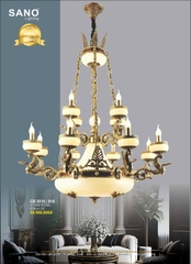 catalogue và bảng giá đèn trang trí SANO 16